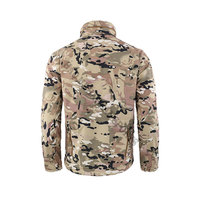 Vestes tactiques softshell d'hiver pour hommes, grandes tailles, fermeture éclair, respirantes, design tendance