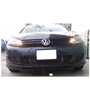 AUTO CAR BODY PARTS FOR VW VG GOLF 6 VI 2009 FRONT BUMPER SPOILER FRONT LIP FRONT LIP SPOILER BUMPER