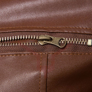 OEM 2023 Wholesale Winter <b>Leather</b> <b>Jacket</b> for Men's Factory Direct Supply <b>Brown</b> Color Summer <b>Leather</b> <b>Jacket</b> for Men's - Product Image 6