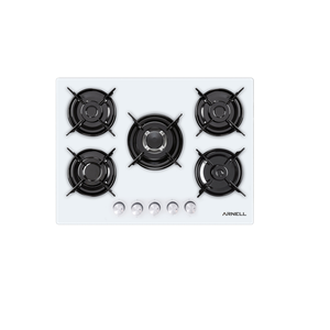 Chất lượng cao 4 gas + 1 chảo Burner thép không gỉ điện đung trắng bề mặt kính ngoài trời xe nhà để xe sử dụng điện đánh lửa - Product Image 2