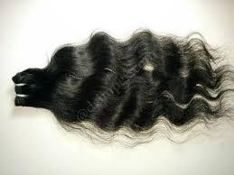 Indien Remy Naturel Noir 20 Pouces Vague Droite Bundles Extensions de Cheveux Humains Bruts Non Transformés avec Double Extrémités Dessinées - Product Image 6