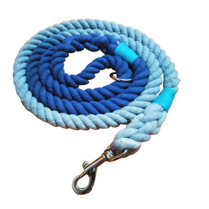 Fabricant de qualité supérieure Grossiste Accessoire pour animaux de compagnie Laisse de chien en corde de coton solide avec décoration en dentelle personnalisée Prix très bon marché - Product Image 2