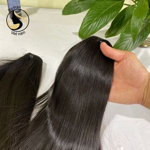 Wholesale 100% Real Human <b>Hair</b> Bone Straight <b>Hair</b> Bundles Double Drawn Thick End <b>Hair</b> <b>Extension</b> - Product Image 5