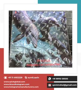 Película holográfica de laminación en frío para papel impreso, Material respetuoso con el medio ambiente - Product Image 3