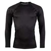 T-shirt de compression à manches longues pour homme, maillot de sport moulant pour musculation, entraînement et exercice, T-shirt écologique pour homme