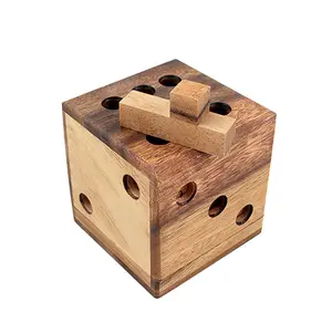 3D Cube 25 Pcs Y Kubus Houten Voor Kinderen Brain Teaser Puzzels En Fun Kind Ontwikkeling Voor Leren In Familie en School