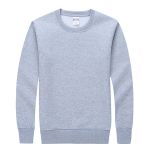 Jersey en blanco unisex para hombre, conjunto de Sudadera con capucha de gran tamaño, sudadera lisa de cuello redondo para hombre, sudaderas con capucha de algodón 100% con logotipo personalizado OEM - Product Image 2