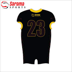 Uniforme de fútbol americano, alta calidad, precio barato, hecho de 100% poliéster, sublimación Digital - Product Image 2