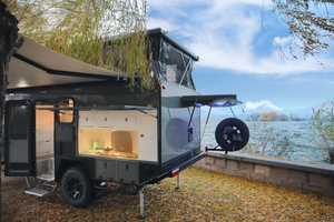 <span class=keywords><strong>Caravana</strong></span> híbrida todoterreno, nuevo diseño, Pop Top, Pop Top, para 5 personas, Top Pop, <span class=keywords><strong>caravana</strong></span>, red de servicio pesado, remolque de camión - Product Image 2