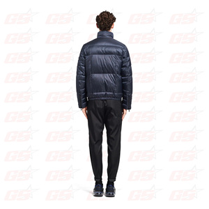 Men's Wind Breaker Jackets Made With Polyester/Nylon Reversible Puffer Jackets - Product Image 4
