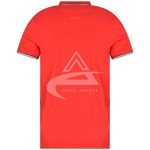 Logotipo personalizado de Golf de negocios informal liso de manga corta para hombre de alta calidad para Polo tela de punto al por mayor - Product Image 2