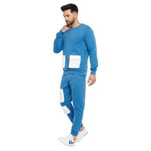 Conception personnalisée de votre propre survêtement deux pièces tissu Polyester uni respirant Sublimation vêtements de sport Slim Fit pour unisexe - Product Image 3