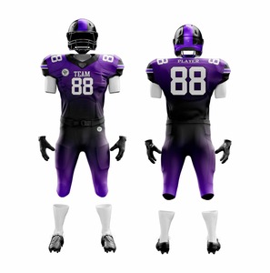 Chemise de ligue de rugby personnalisée de haute qualité pour hommes, uniforme de football américain respirant avec maillot sublimé en coton - Product Image 1