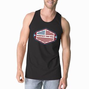 Venta al por mayor personalizado Stringer Tank Top Logo Plus Size Plain Fitness Gym Wear Singlets Work Out Men's Tank Top para hombres - Product Image 6