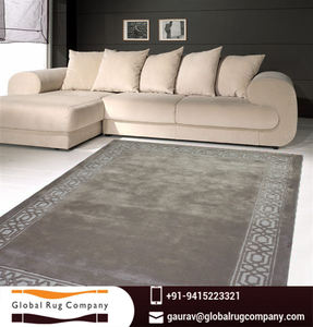 <b>Hand</b> <b>Tufted</b> Luxury Tencel Area <b>Rugs</b> Custom High Pile Loop Pile Sets Modern Style Latex Backing Made India High-quality - Product Image 2