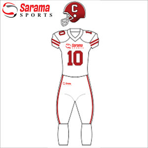 Conjuntos de uniformes de fútbol americano, de manga corta, liso, de la mejor calidad, nuevo diseño - Product Image 3
