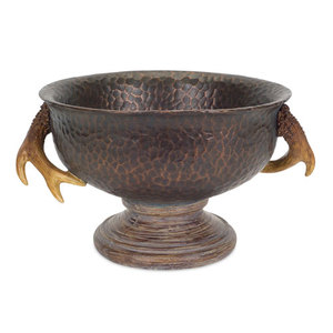 Interior Chapado en oro Exterior Color negro Cuenco decorativo Acero Aluminio Metal Última calidad Tazón de mesa - Product Image 5