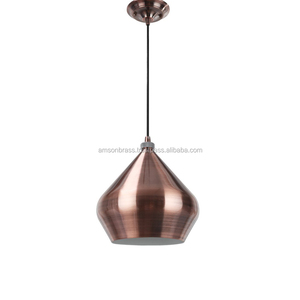 Modern Design Hanging Pendant <b>Shade</b> Industrial <b>Lamp</b> for Hanging Modern <b>Lamp</b> <b>Rose</b> <b>Gold</b> Finished Metal - Product Image 5