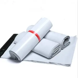 Light Gray Courier Bag Self-seal Mailbag Plastic Poly Mailing Envelope Waterproof Postal Shipping Bags Poly Mailer Bags