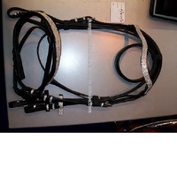Bride en cuir Multi Micklem pour cheval