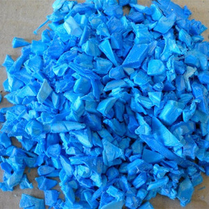 Scrap HDPE blue drum baled scrap