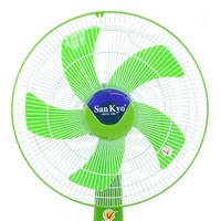 Ventilateur de table électrique classique de 16 pouces, 45 W, trois modes de vitesse, commande mécanique, matériau plastique, utilisation en extérieur, fabriqué au Vietnam