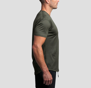 Camiseta deportiva para hombre, ropa de gimnasio con logotipo personalizado, Camiseta estampada de poliéster de talla grande, venta al por mayor - Product Image 4