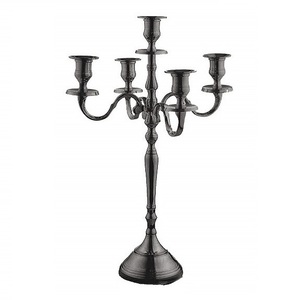 Candelabros de Metal decorativos Portavelas hecho a mano de calidad superior Candelabro de Metal de diseño clásico Venta caliente - Product Image 5