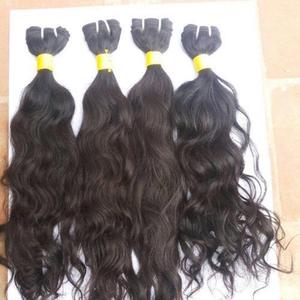 Extensiones de cabello Remy indio virgen Premium Cabello humano natural crudo de los templos - Product Image 6