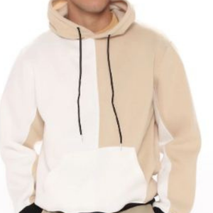 Hombres Slim Fit Terry Fleece Chándal Sudadera Con Capucha Con Corto - Product Image 2