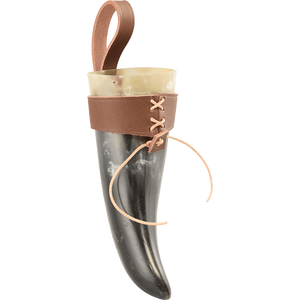 Corne à boire Style animal Support en métal fait à la main Bière Viking Authentique Meilleure qualité Cercle en laiton sculpté Axiom Home Agate Kitchenware - Product Image 6