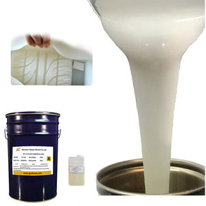 Siliconenrubber Vloeibare Melkachtig Wit RTV-2 Vloeibare Siliconenrubber Voor Het Maken Van Bandenvormen - Product Image 1