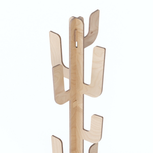 Espositore per abbigliamento appendiabiti in legno ad incastro originale Made in Italy per il commercio all'ingrosso - Product Image 6