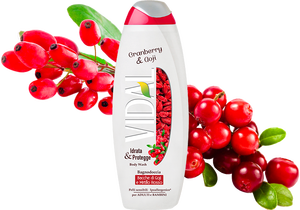 ESPUMA DE BAÑO Vidal 500 ML Arándano Rojo y Goji para Mujer Piel Normal Refrescante - Product Image 2