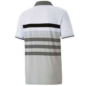 Camisetas de verano para hombre, Polo de Golf de manga corta con bloques de Color a rayas, informal, de retales - Product Image 6