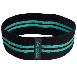 Conjunto de 3 bandas elásticas para hacer ejercicio, nuevo diseño, Logo personalizado, tela estampada, para glúteos, gimnasio, Fitness, resistencia al pegamento - Product Image 5