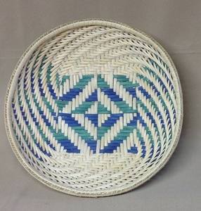 Toppik — panier en bambou rond, plat, décoration murale écologique, produit pour la maison - Product Image 5