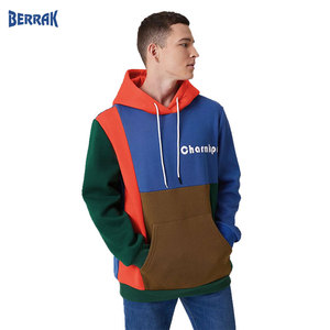 Bomlook — chemisier décontracté à manches longues pour hommes, tenue urbaine, à col rond, avec cordon de serrage, de haute qualité, sweat-shirt Simple, de tous les jours, collection 2021 - Product Image 5