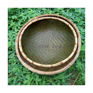 Cesta de bambú sólida Natural 2021 vietnamita, cesta de bambú de estilo tradicional, venta al por mayor, 99 DATOS dorados - Product Image 4