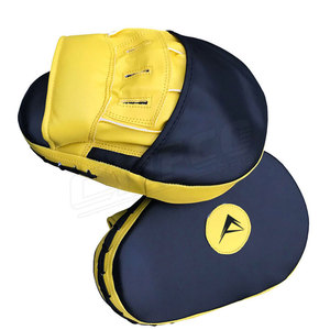 Coussinets de mise au point de boxe en cuir véritable 100% de type factice pour l'entraînement - Product Image 2