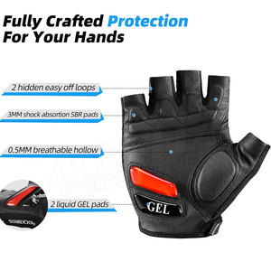 2023 gants de fitness demi-doigts unisexes nouveau modèle respirant et antidérapant pour l'entraînement au yoga et à la musculation - Product Image 2