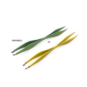 Pince à épiler pour sourcils, pincettes d'extraction, forets inclinés et pointus, DOUBLE extrémité, nouvelle collection - Product Image 2