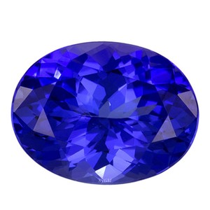10X14mm พลอย tanzanite เจียระไนแบบธรรมชาติทรงรี - Product Image 1