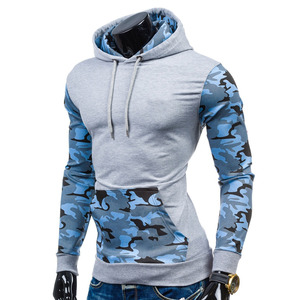 Customized Pullover Men's Fleece Hoodie Arch Logo Long Sleeve - Product Image 2