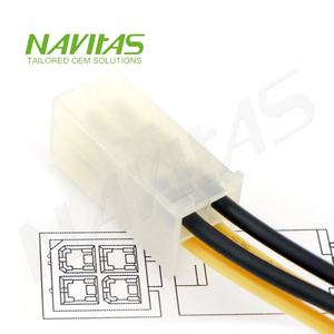 Faisceau de câbles Molex 5559 personnalisé à 4 broches avec connecteur Mini Fit - Product Image 2