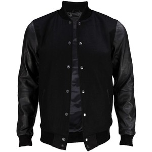 GANTS City Newly College Baseball Varsity Man Jacket Melton Wool Varsity Jacket Cotton Letterman Varsity Jacket for Man - Product Image 4