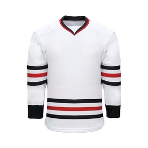 Diseña tu propio logotipo Sublimación personalizada Camiseta de hockey sobre hielo-Alta calidad Transpirable Unisex Adulto 100% Poliéster - Product Image 6