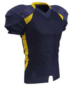 Benutzer definierte Farbe Design Compression Mesh American Football Trikot - Product Image 4