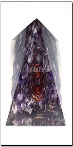 Get Online Amethyst Energy Orgone Pyramids : Amethyst Energy Orgone Pyramids for Sale - Product Image 2