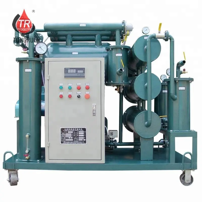 Refinery Machines Transformer Oil Regeneration Machine Oil Refinery Plant Insulation Oil Purifier